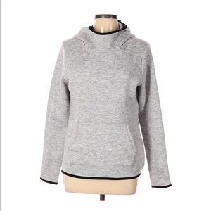 Danskin Gray Knit Fleece Lined Hoodie